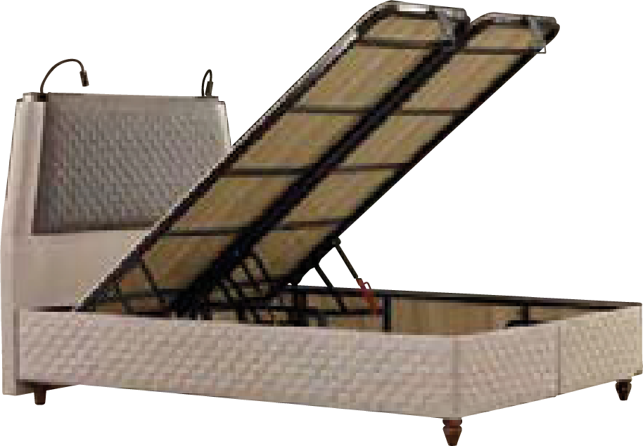 Eynur Double Base Headboard Bedding Set